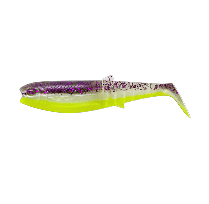 Shad Savage Gear Cannibal Shad Purple Glitter Bomb 10cm/9g, 1buc/plic