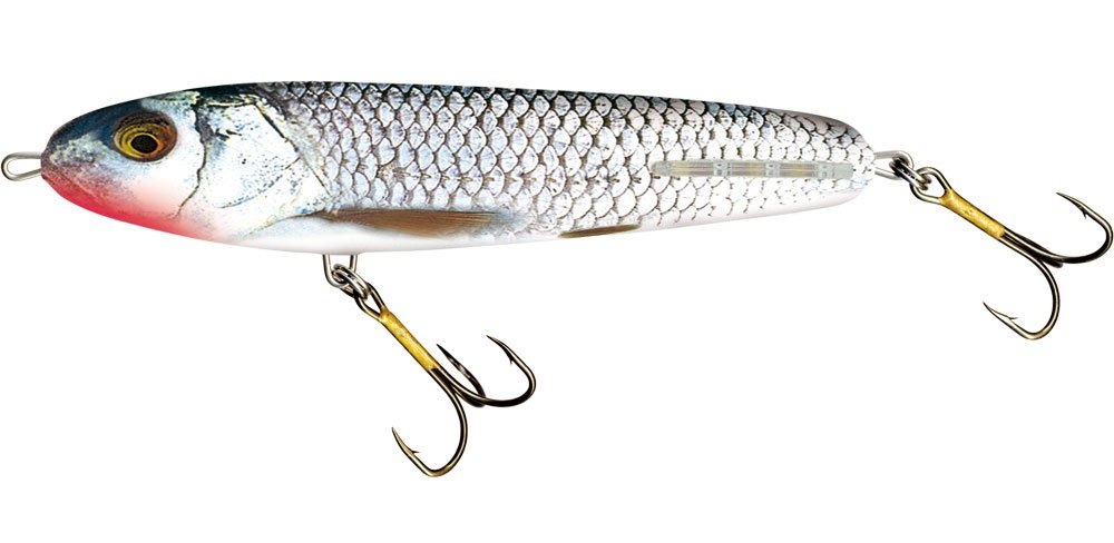 Vobler Salmo Sweeper, Sinking, Real Grey Shiner, 10cm/19g