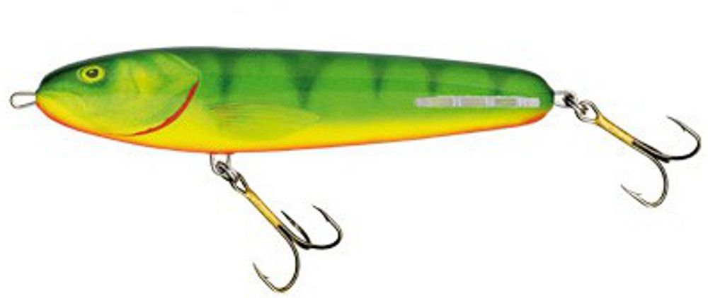 Vobler Salmo Sweeper, Sinking, Hot Perch, 10cm/19g