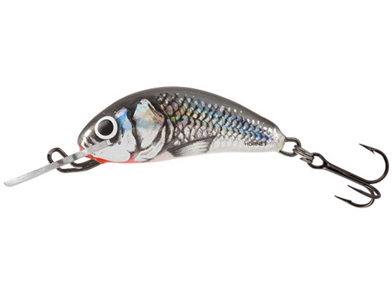 Vobler Salmo Hornet H4F, Floating, Holographic Grey Shiner, 4cm/3g
