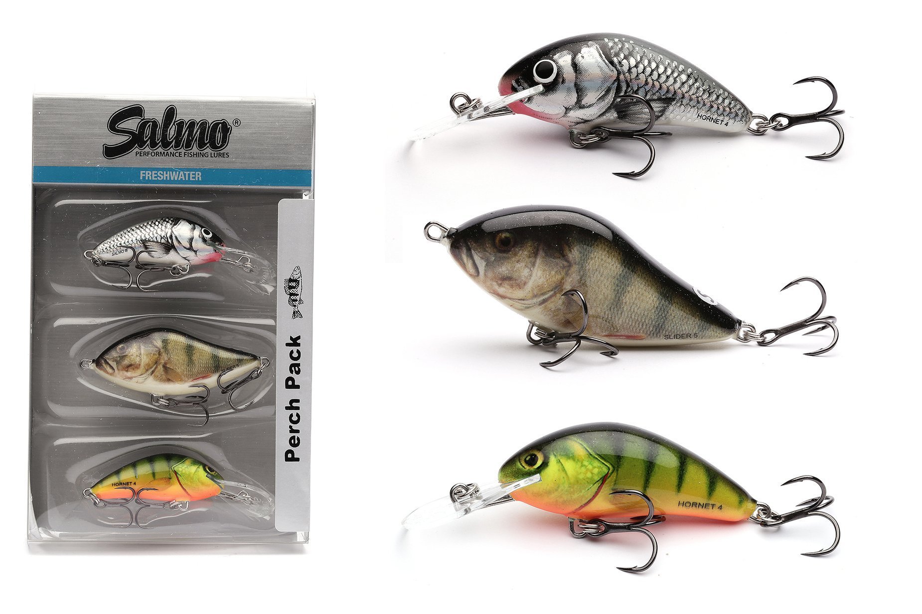 Kit biban Salmo Perch Pack, 3buc/set