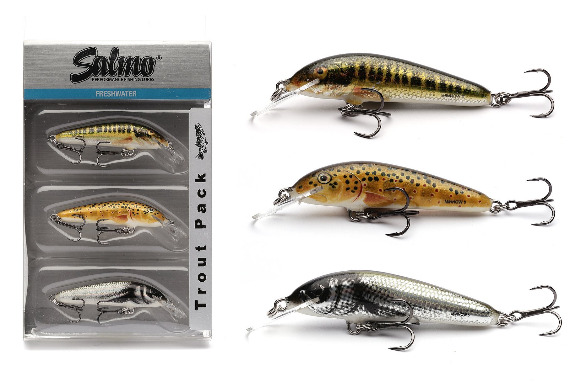 Kit păstrăv Salmo Trout Pack, 3buc/set