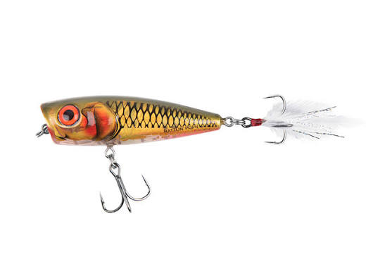 Vobler Salmo Rattlin' Pop Clear Golden Prey 7cm/12.5g