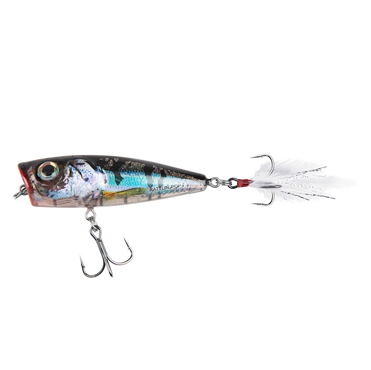 Vobler Salmo Rattlin' Pop Clear Holo Smelt 7cm/12.5g