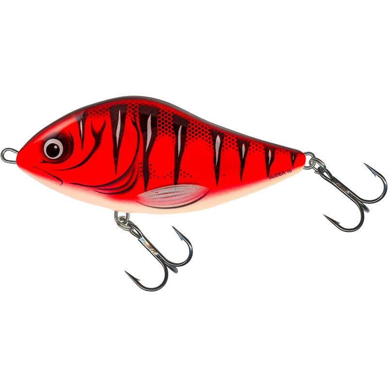 Vobler Salmo Slider, Floating, Red Wake, 10cm/46g