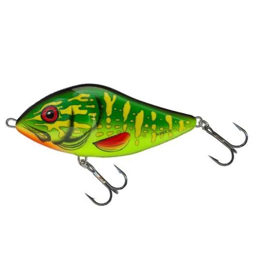 Vobler Salmo Slider, Floating, Green Pike, 10cm/46g