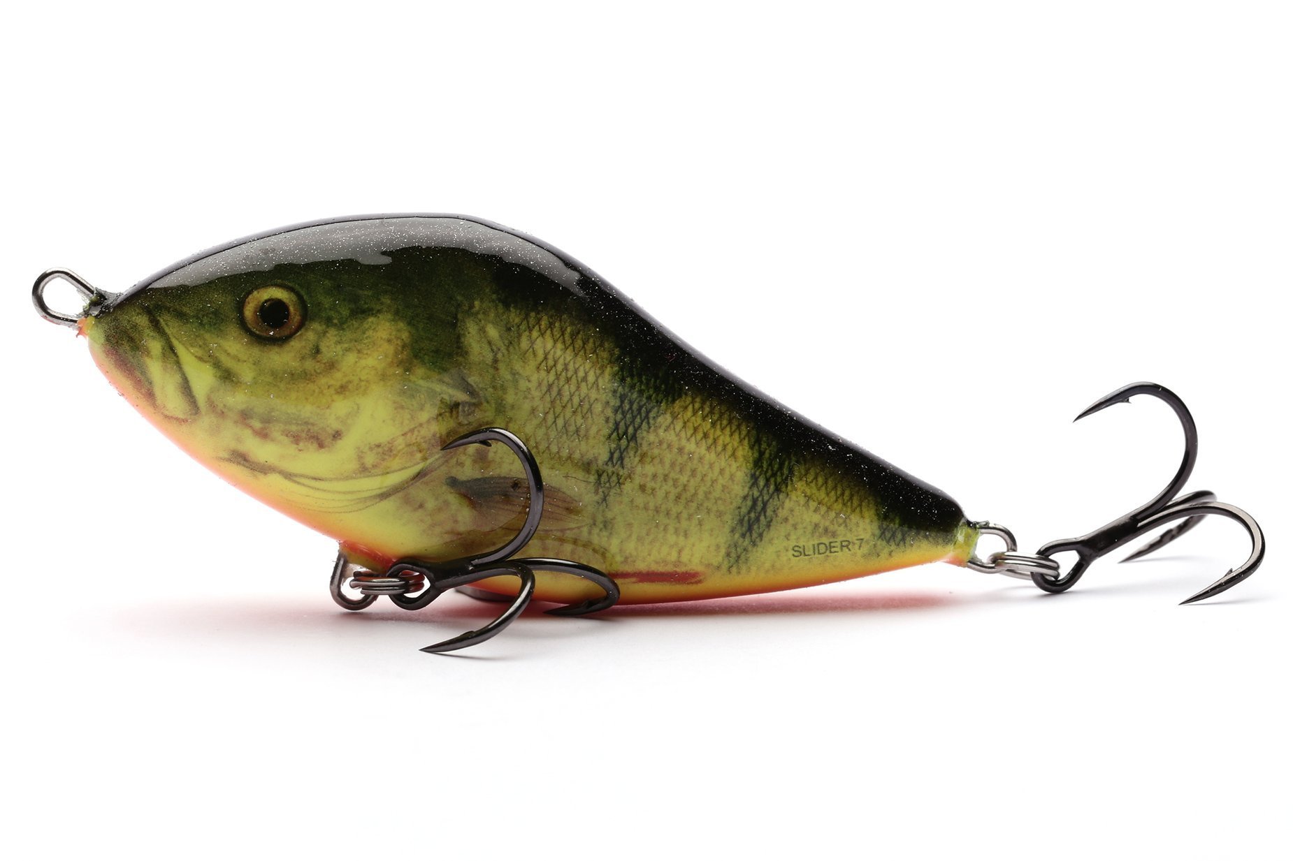 Vobler Salmo Slider, Sinking, Real Hot Perch, 5cm/8g