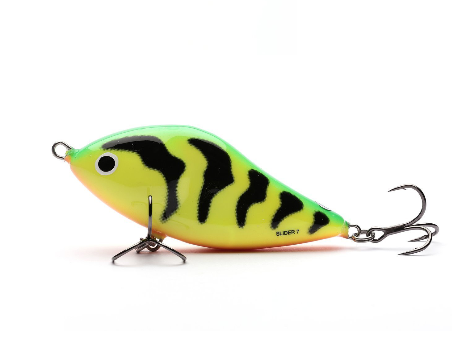 Vobler Salmo Slider, Sinking, Green Tiger, 5cm/8g