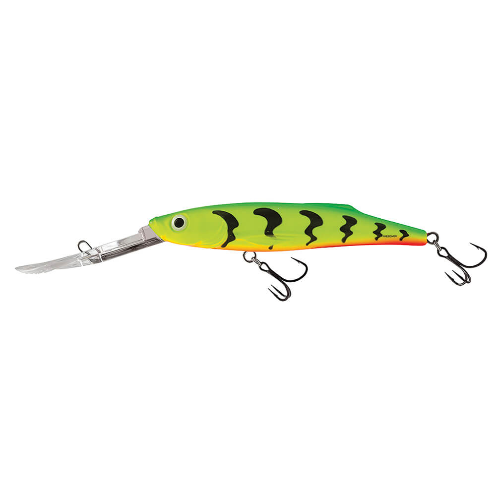 Vobler Salmo Freediver Super Deep Runner, Green Tiger, 12cm/24g