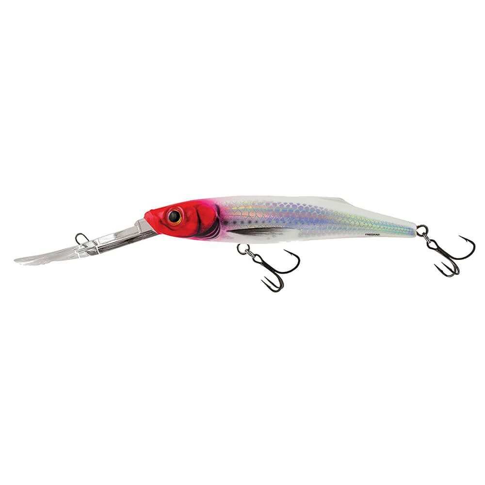 Vobler Salmo Freediver Super Deep Runner, Holographic Red Head, 12cm/24g
