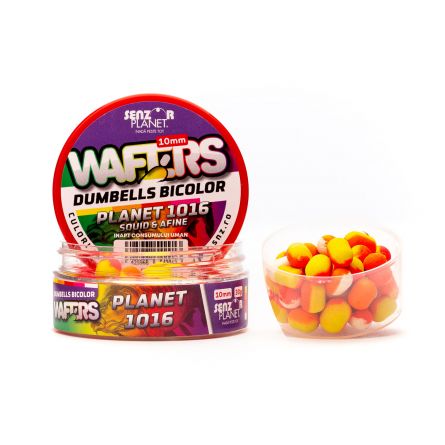 Wafters Senzor Planet Dumbells Bicolor, Planet 1016 Squid & Afine, 10mm/30g