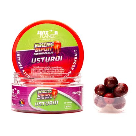 Boilies dipuit pentru cârlig Senzor Planet, Usturoi, 16-18mm/200g