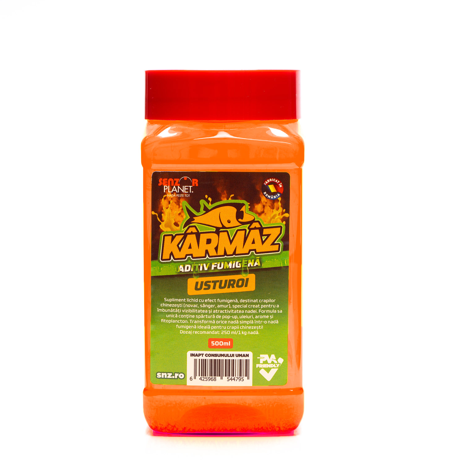 Aditiv lichid novac fumigenă Senzor Planet Karmaz, Usturoi, 500ml