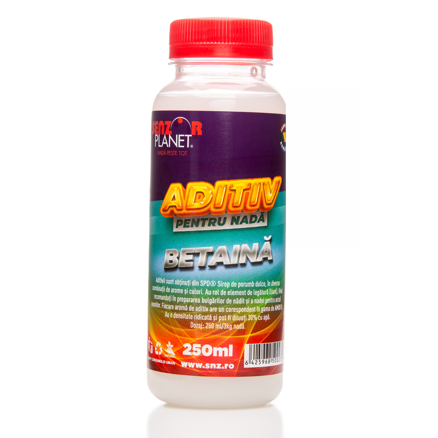 Aditiv lichid Senzor Planet, Betaină, 250ml