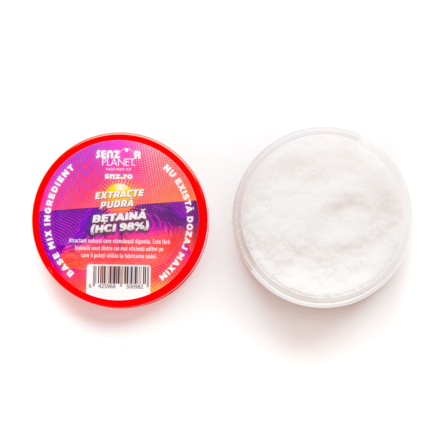 Aditiv pudră Senzor Planet Betaină (HCl 98%), 50g