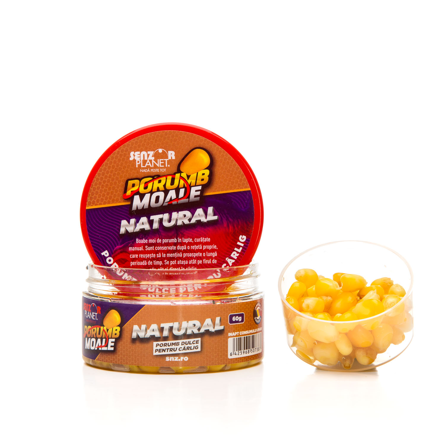 Porumb dulce pentru cârlig, Senzor Planet, Natural, 60g