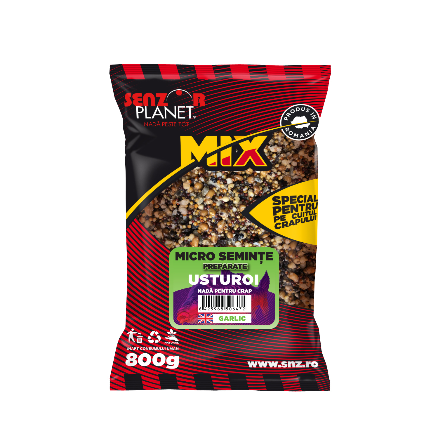 Micro semințe preparate Senzor Planet, Usturoi, 800g