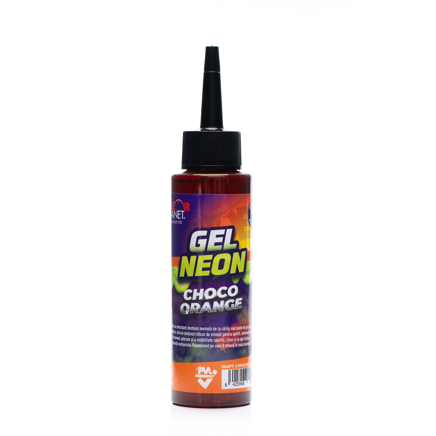 Atractant Senzor Planet Gel Neon Feeder, Choco & Orange, 100ml