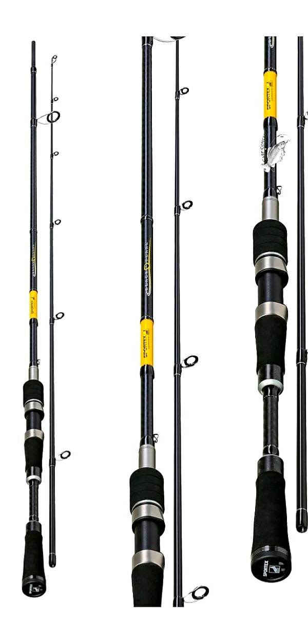 Lansetă Sportex Black Pearl GT-3, 2.40m/20g (12-31g), 2buc