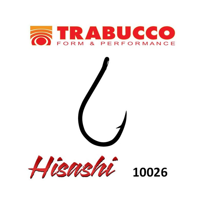 Cârlige Trabucco Hisashi Chinu 10026, Nr.10, 15buc/plic