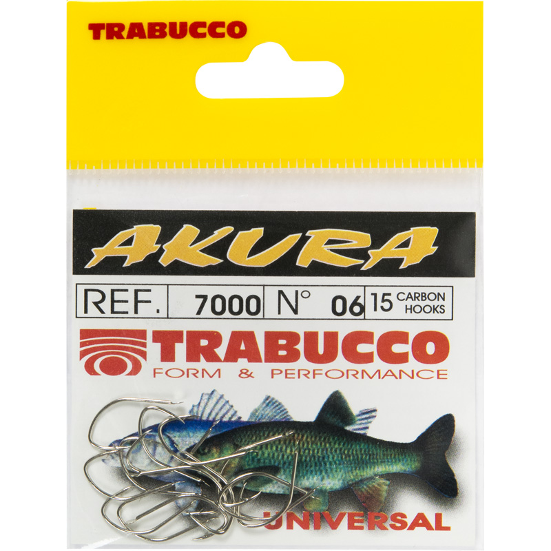 Cârlige Trabucco Akura 7000, Nr.4, 15buc/plic