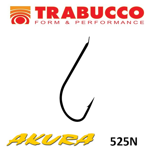 Cârlige Trabucco Akura 525N, Nr.10, 15buc/plic