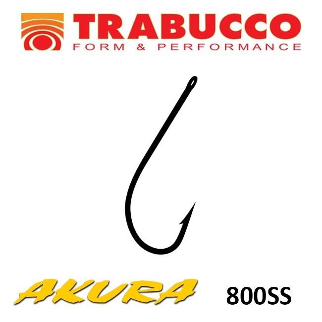 Cârlige Trabucco Akura 800SS, Nr.7/0, 4buc/plic