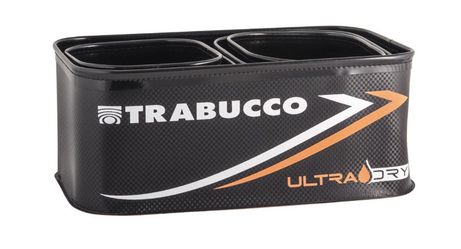 Set cutii pentru momeală Trabucco Ultra Dry Eva Bait System 4+1, 38x24x15cm
