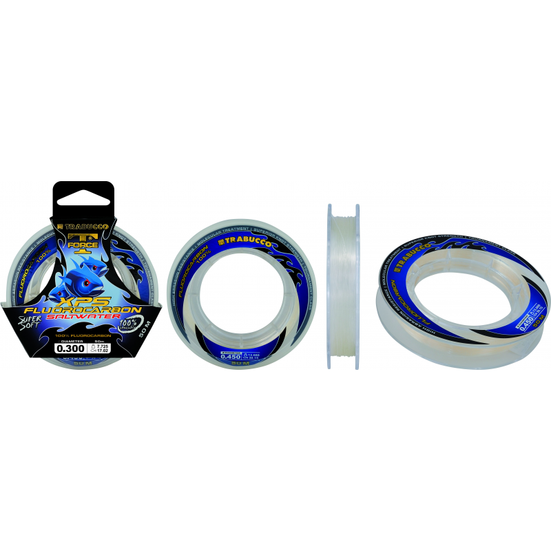 Fir fluorocarbon Trabucco T-Force XPS SW, 0.45mm/13.67kg/50m