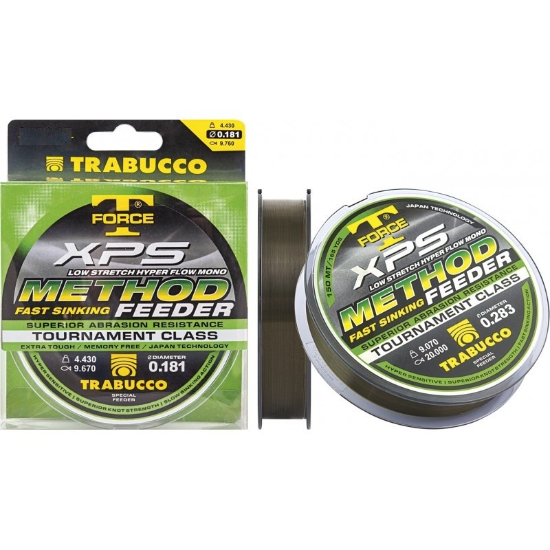 Fir monofilament Trabucco T-Force XPS Method Feeder, 0.25mm/300m