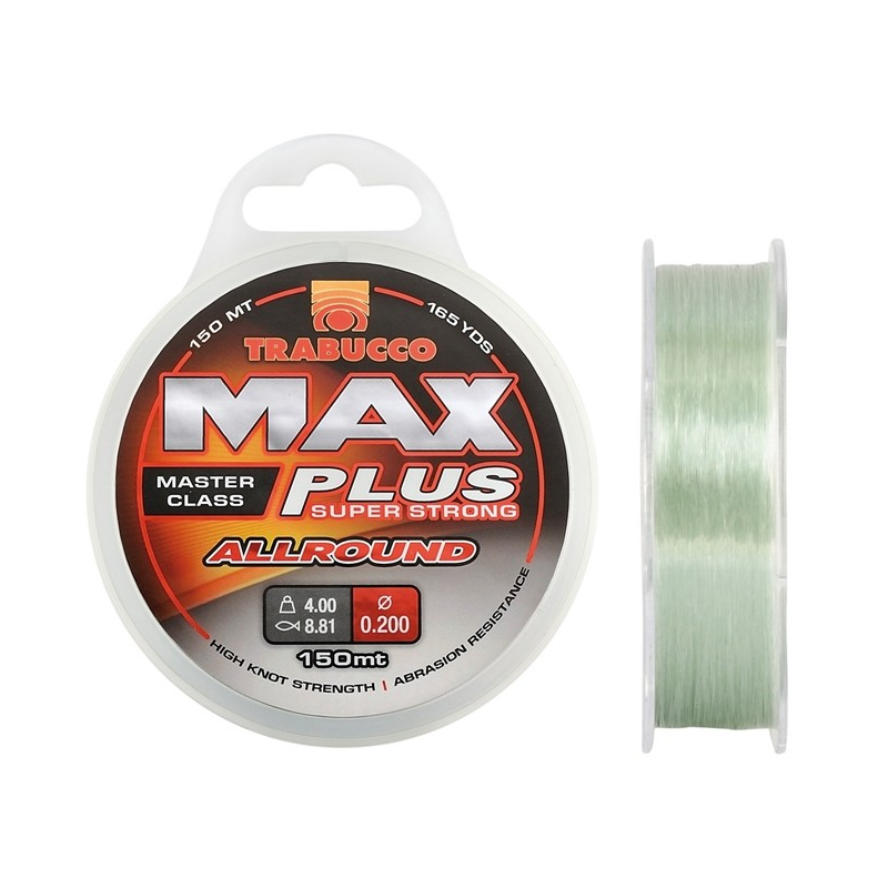 Fir monofilament Trabucco Max Plus Allround, 0.25mm/5.80kg/150m
