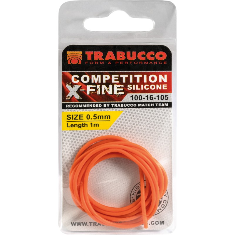 Varniş siliconic Trabucco Competition X-Fine Silicone, Portocaliu, 0.5mm/1m
