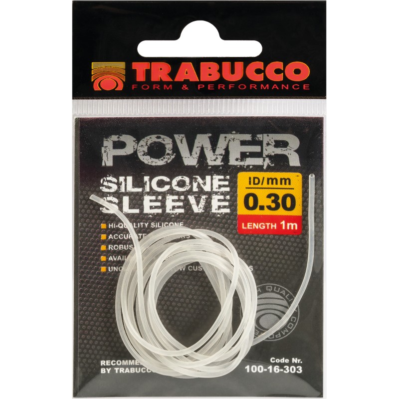 Varniş siliconic Trabucco Competition X-Power Silicone Sleeve, 0.5mm/1m