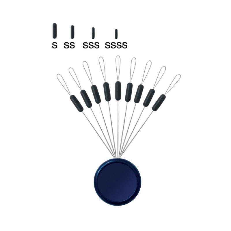 Opritor Trabucco Stick Rubber Stopper, 3S, 9buc/plic