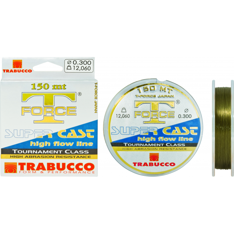 Fir monofilament Trabucco T-Force Super Cast, 0.45mm/150m