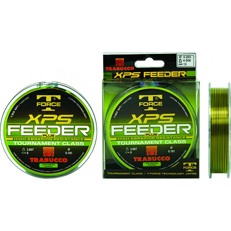 Fir monofilament Trabucco T-Force XPS Feeder Plus, 0.18mm/150m