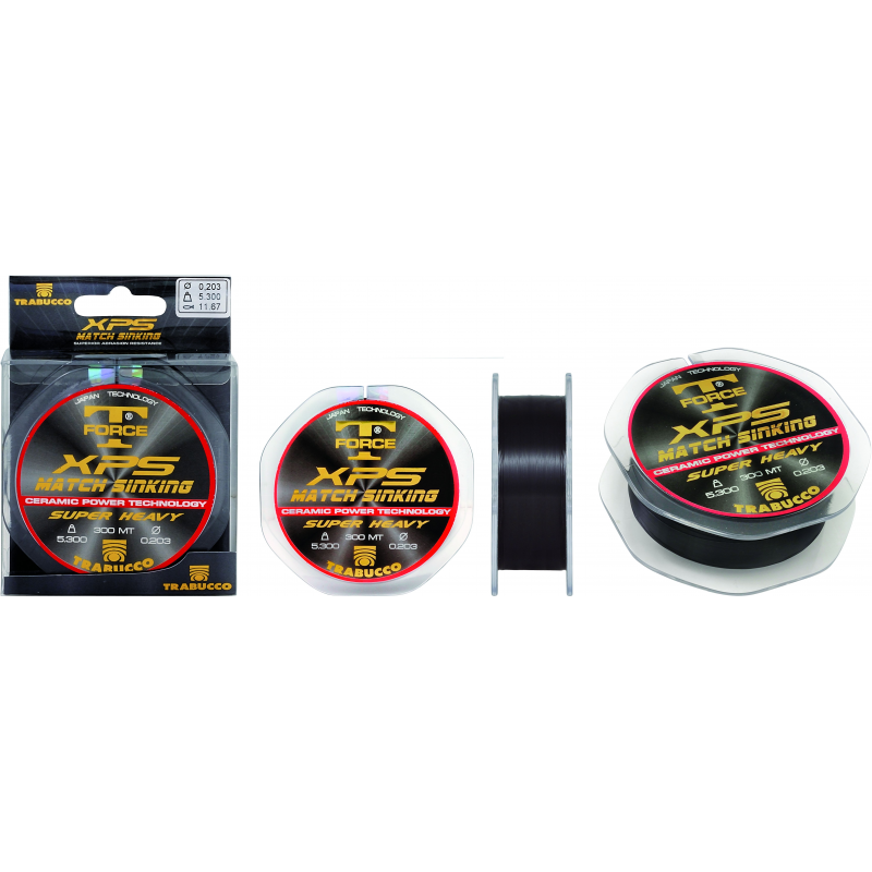 Fir monofilament Trabucco T-Force XPS Match Sinking, 0.16mm/150m