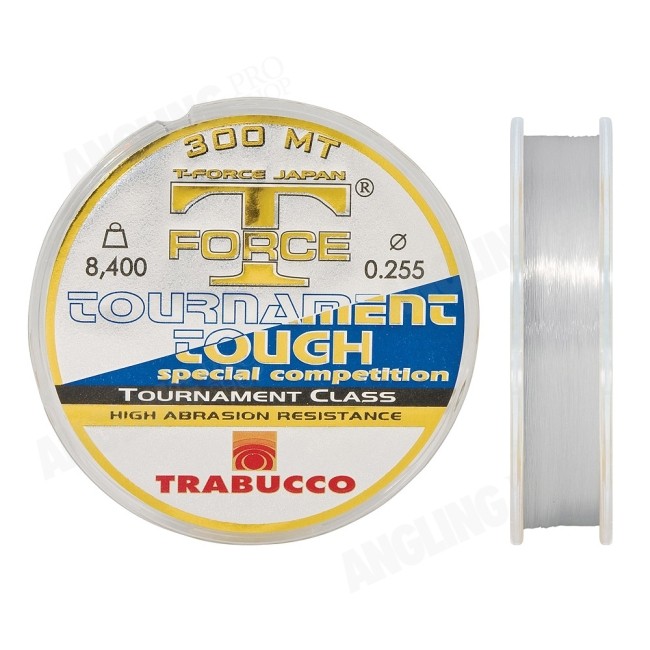 Fir monofilament Trabucco T-Force Tournament Tough, 0.25mm/150m