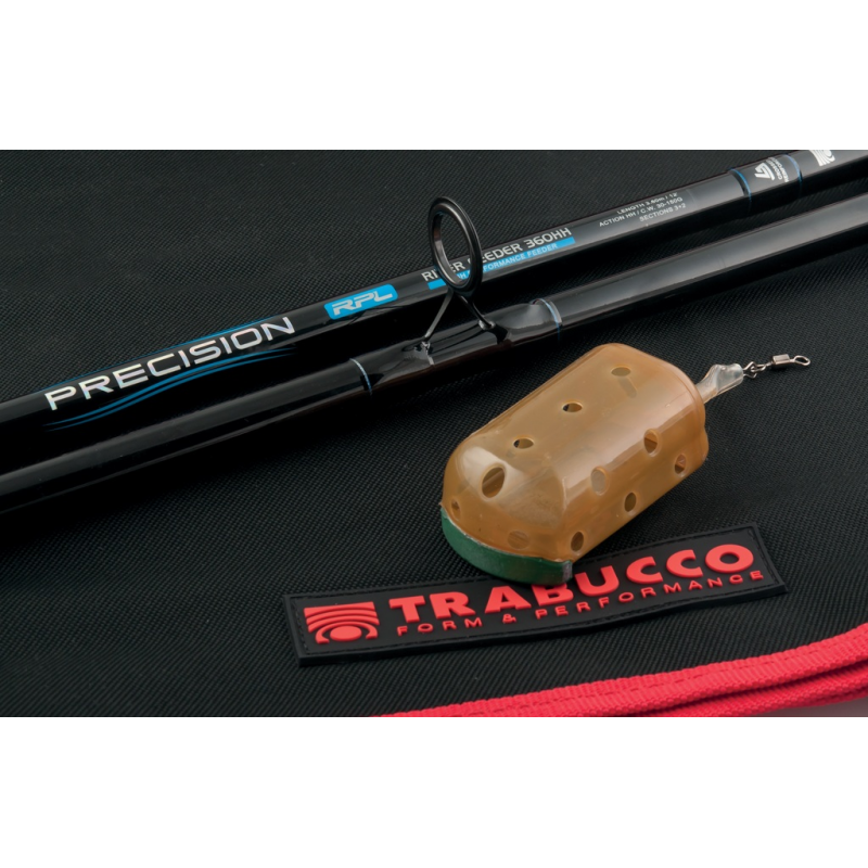 Lansetă Trabucco Precision RPL River Feeder 3.90m/150g, 3+2buc