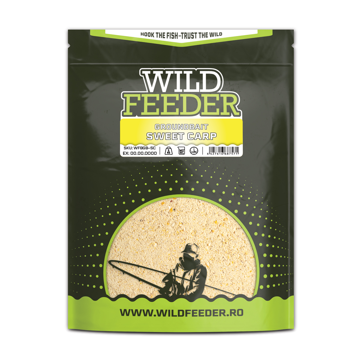 Nadă Wild Feeder Baits Sweet Carp, 1kg
