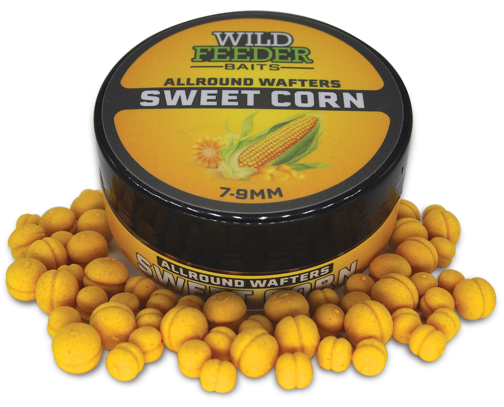 Wafters Wild Feeder Baits – AllRound Wafters Special Bandum, Porumb Dulce, 7 & 9mm