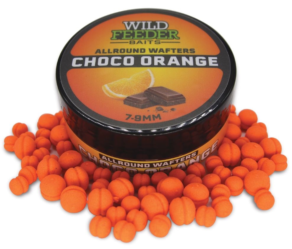 Wafters Wild Feeder Baits – AllRound Wafters Special Bandum, Choco & Orange, 7 & 9mm