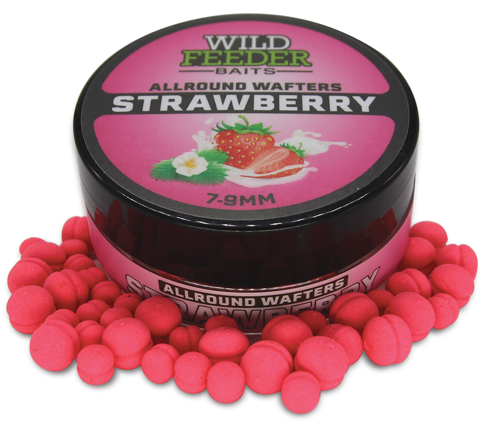 Wafters Wild Feeder Baits – AllRound Wafters Special Bandum, Căpșună, 7 & 9mm
