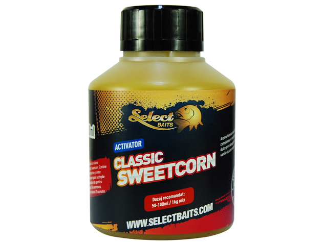 Activator Select Baits, Classic Sweetcorn, 250ml