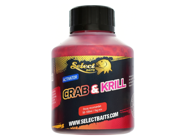 Activator Select Baits, Crab&Krill, 250ml