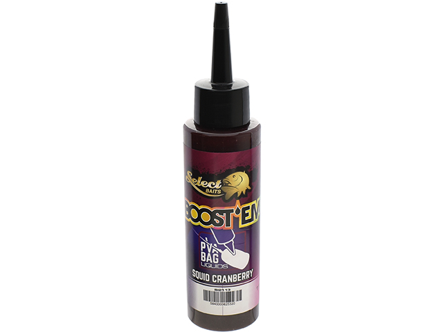 Aditiv Select Baits Pva BoostEm Liquid, Squid&Cranberry, 115ml