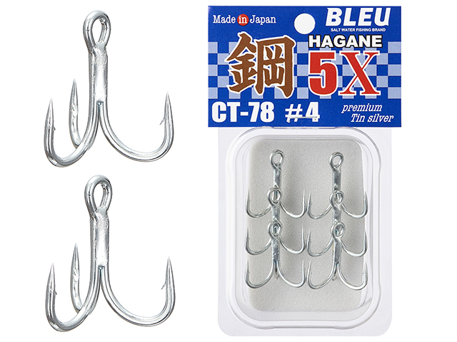 Ancore Vanfook Super Heavy CT-78 5X Treble Hooks