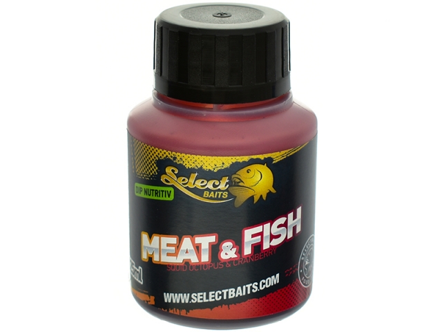 Dip nutritiv Select Baits, Meat&Fish, 125ml