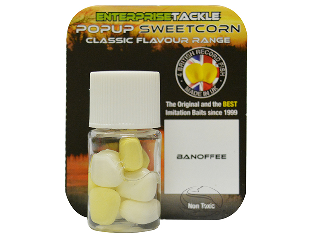 Porumb artificial flotant Enterprise Tackle Pop-up Sweetcorn Classic Banoffee