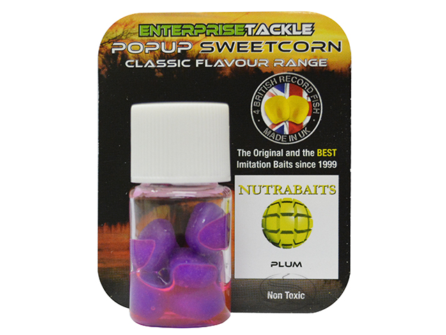 Enterprise Tackle Pop-up Sweetcorn Classic Plum Nutrabaits
